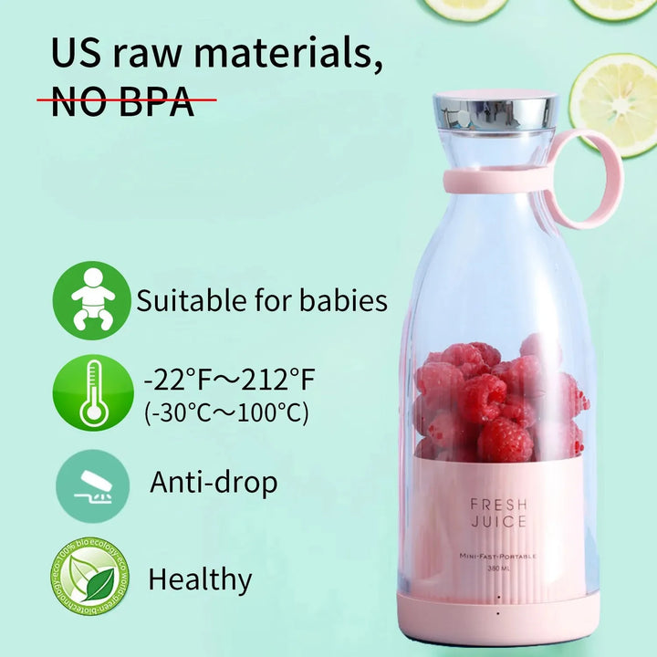 Portable Mini Juice Blender