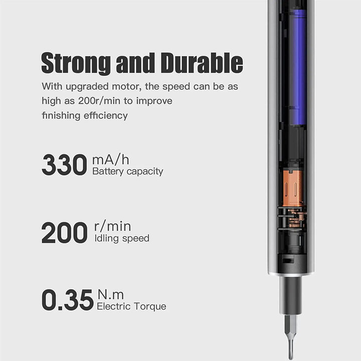 Mini Electric Screwdriver Set